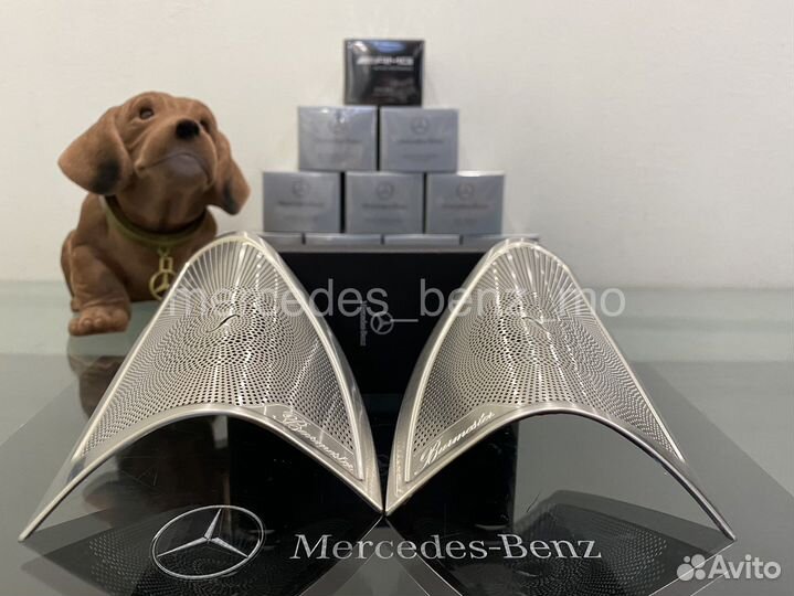 Накладки на твиттеры Burmester Mercedes Benz