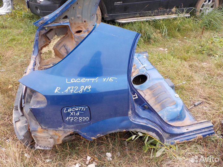 Крыло chevrolet lacetti х/б заднее правое