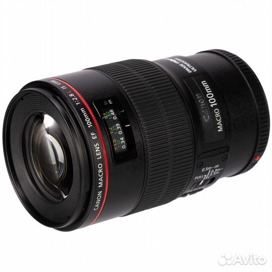 Объектив Canon EF 100 mm 2.8L Macro IS USM