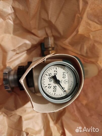 Редуктор давления воздуха рдф-3-1 с манометром