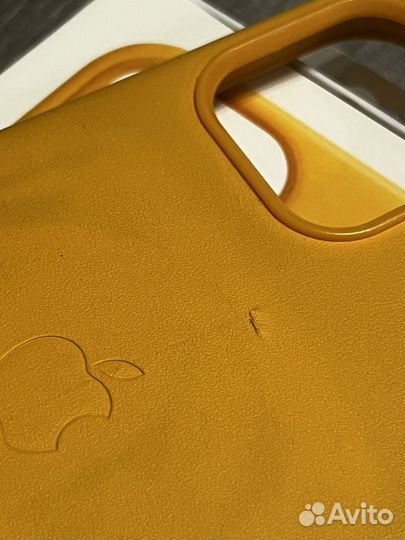 Apple leather case iPhone 12 pro max magsafe