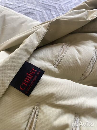 Меховой конверт в коляску овчина