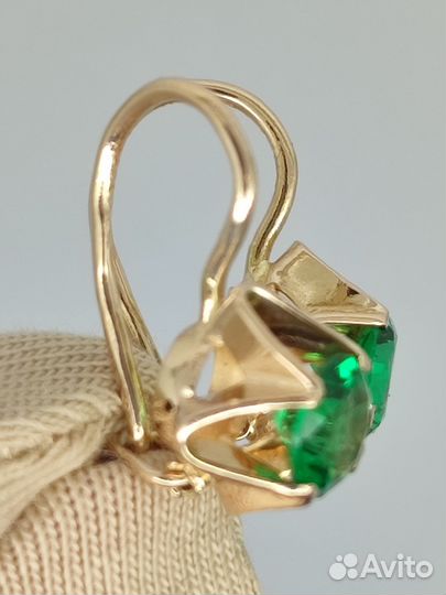Серьги золотые 583 пробы