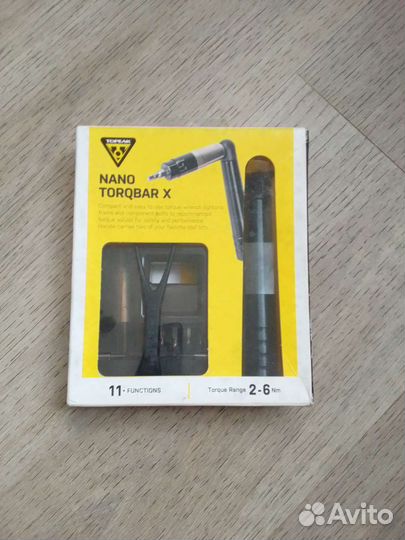 Динамометрический ключ topeak nano torqbar x