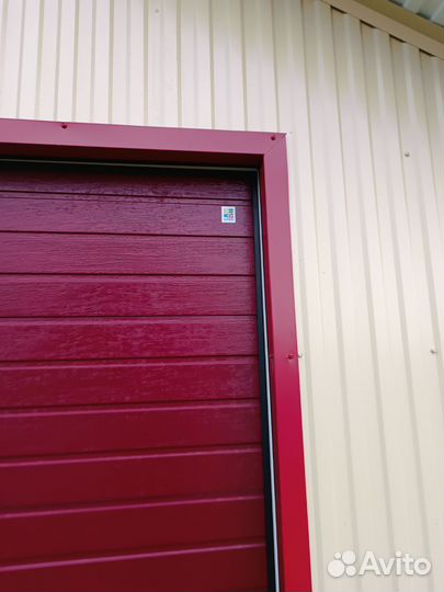 Гаражные ворота в селе Верхние Татышлы