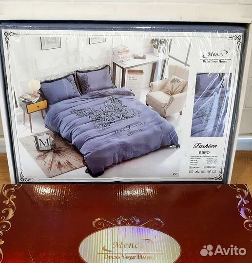 Постельное бельё Сатин+Шёлк