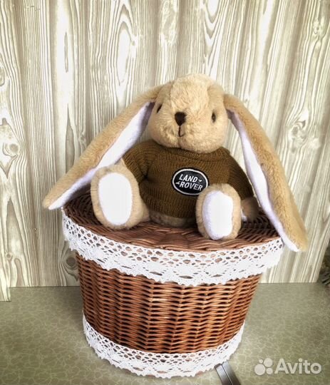 Плетеная корзинка,Зайка''