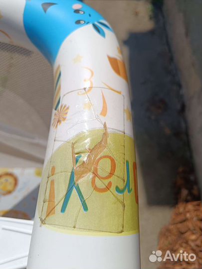 Складной детский манеж (б/у)