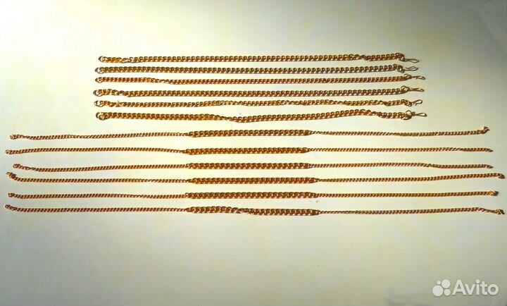 Цепочка шариковая металлическая с замочком