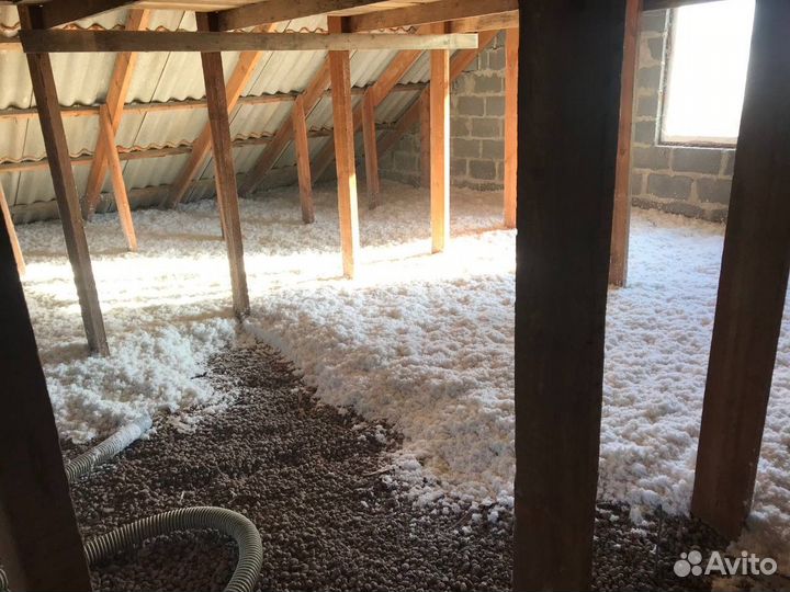 Эковата утепление Домов