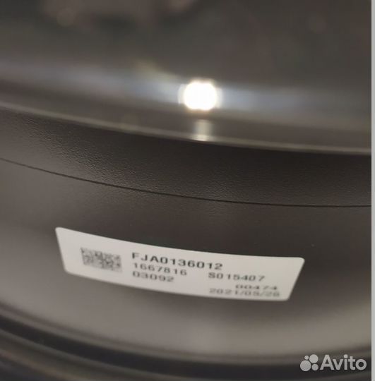 Диск колёсный SVR T Viper Gloss Black RRS LR103596