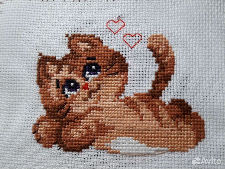 Картина вышитая крестиком