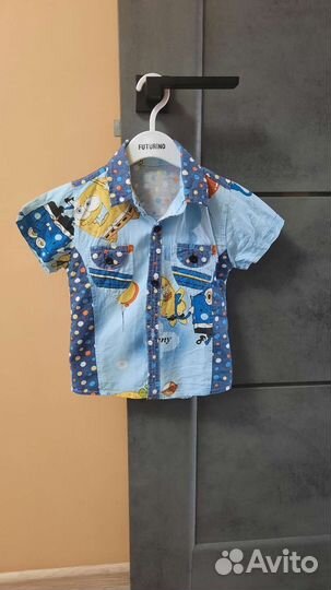 Рубашки на мальчика 92-98