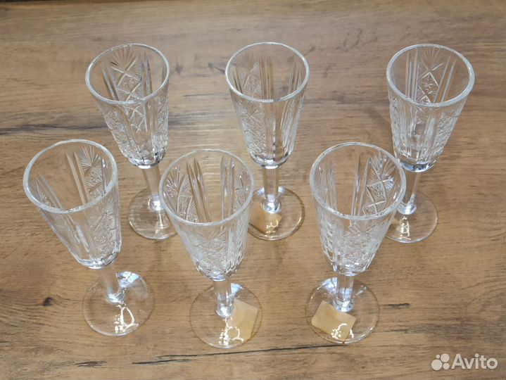Хрустальные рюмки СССР