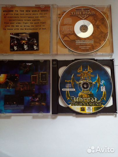 Игры на cd для pc разные