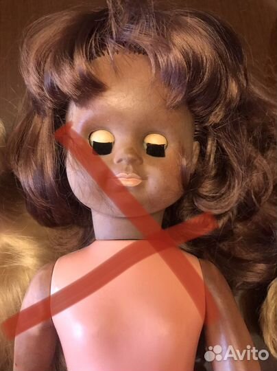 Куклы гдр. Бронь на 2 куклы с длинными волосами