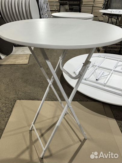 Стол коктейльный высота 110см диаметр 80см