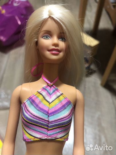 Кукла Барби Пляжная с аксессуарами