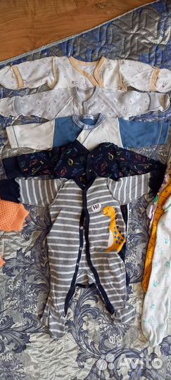 Вещи пакетом на мальчика 56 62 68