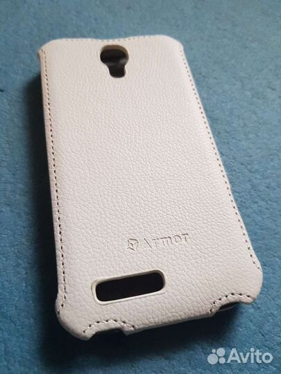 Чехол-Флип для Alcatel Scribe HD OT-8008D (белый)