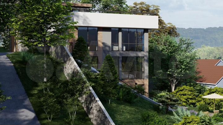 Коттедж 253 м² на участке 4,5 сот.