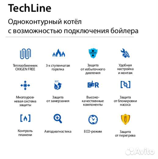 Одноконтурныи котел газовый Haier TechLine