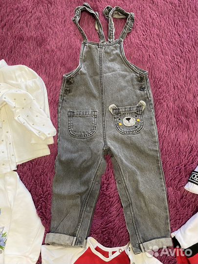 Вещи на девочку 80-92 пакетом