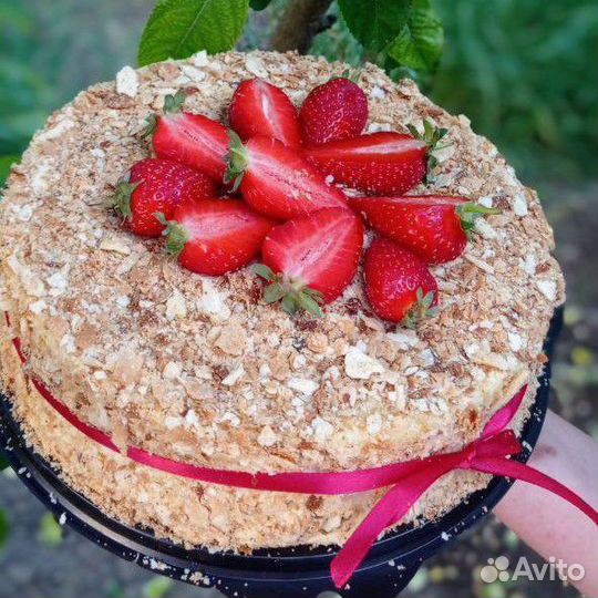 Домашний торт наполеон