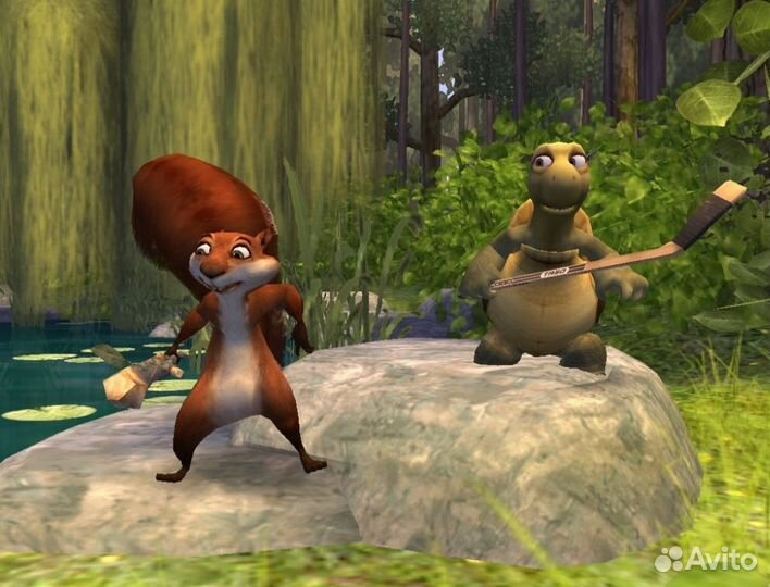 DreamWorks Over the Hedge, б/у, незнач.царап. PS2