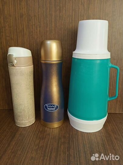 Термос и бутылка для напитков