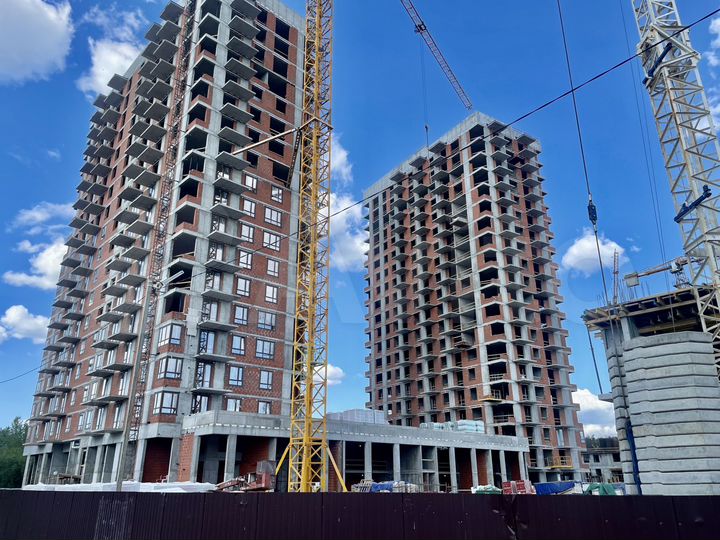 3-к. квартира, 63,4 м², 8/21 эт.