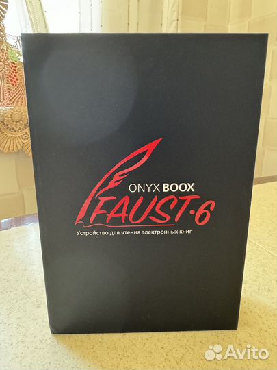 Электронная книга Onyx Boox Faust 6
