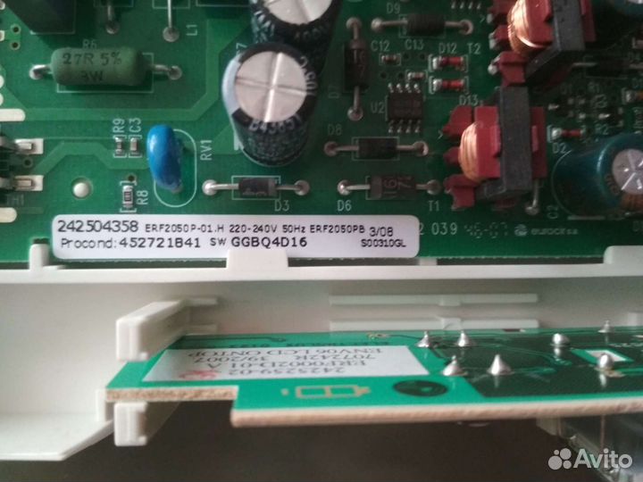 Блок управления,тэн,датчик температуры electrolux