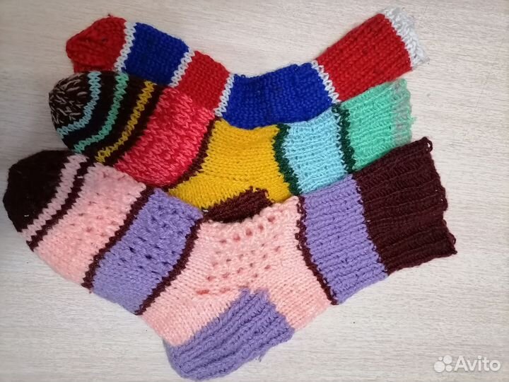 Носки вязаные ручной работы на заказ