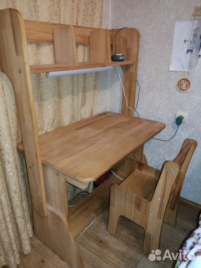 Растущий стол парта