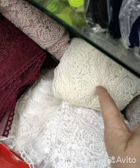Кружево на фату