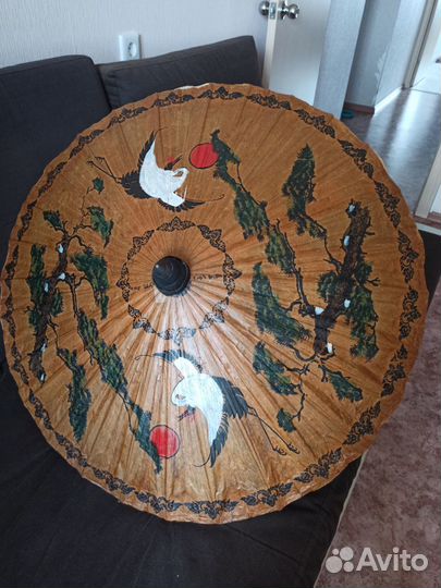 Зонт бамбуковый