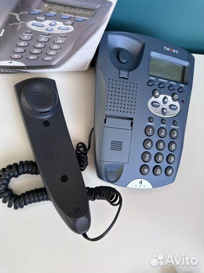 Телефон домашний проводной Texet TX-210M