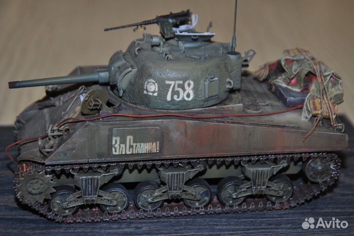 Модель танка М4А2 