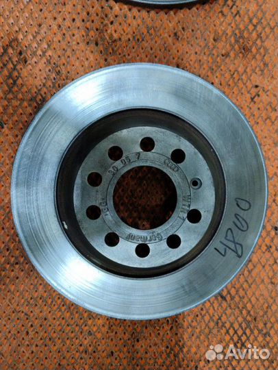 Диски тормозные комплект задние Audi A6 C6 4F BDX