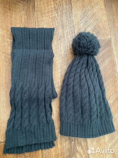 Комплект шапка и шарф женские