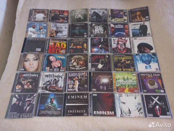 CD диски русская лицензия Rap Hip-Hop Рэп Хип-Хоп