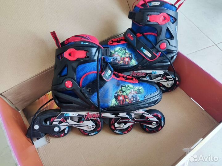 Ролики, Марвел мстители 36-41 размер