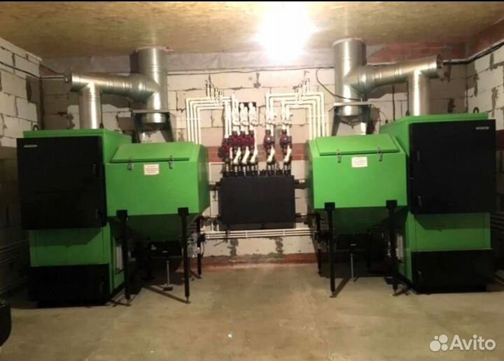 Отопление цехов, складов, ангаров, домов