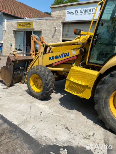 Экскаватор-погрузчик Komatsu WB93R, 2003