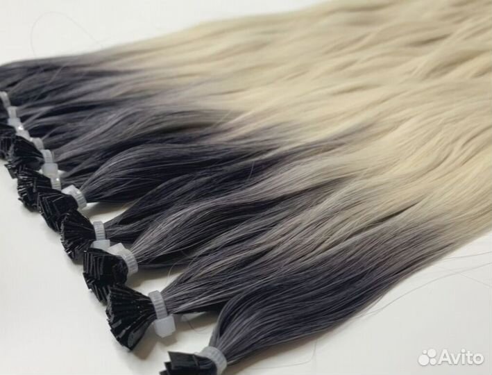 Натуральные волосы для наращивания, 65см