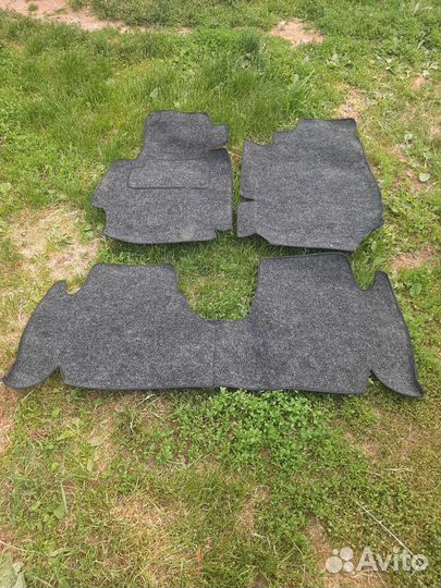 Ковры текстильные для авто на липучках