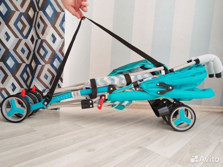 Прогулочная коляска трость новая