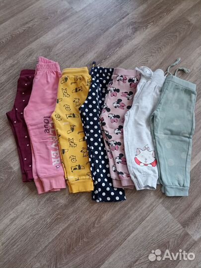 Пакет вещей на девочку 86 92