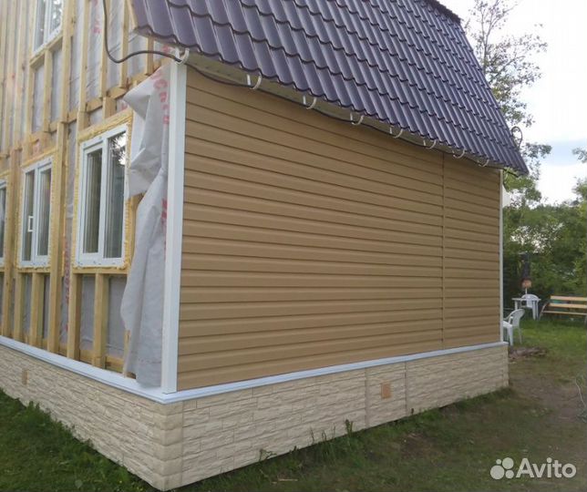 Монтаж сайдинга / Бюджетно